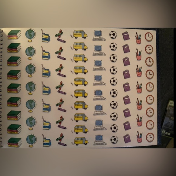 School Memories Kindergarsen Thru High School Memories Vintage Pocket Binder - Picture 6 of 6